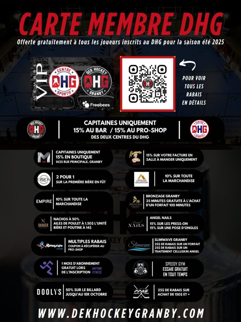 Carte de membre dhg